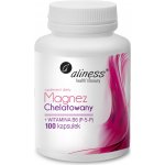 Aliness Chelated Magnesium 650 mg + B6 (P-5-P) 100 kapslí – Hledejceny.cz
