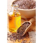 Lněný olej tmavý lisovaný za studena 500 ml – Zboží Dáma