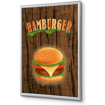 Jansen Display Set klaprámu A1, Hamburger, anglicky, 625 x 872 mm – Zboží Dáma