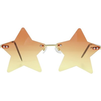 Guirca Brýle hvězdy žluté – Zboží Dáma