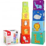 Teddies Kubus Pyramida hranatá 10 ks – Zboží Dáma