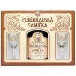Poděbradská samička 35% 0,5 l (dárkové balení 2 sklenice) – Zboží Dáma