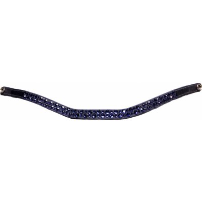 QHP Čelenka StarGlow PresTeq hnědá /indigo – Zboží Dáma