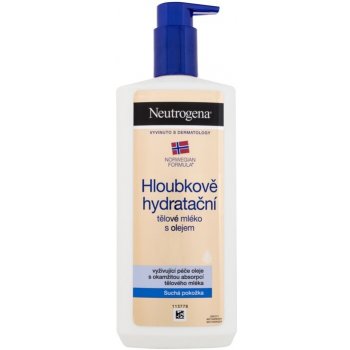 Neutrogena Body Care hloubkově hydratační tělové mléko s olejem 400 ml