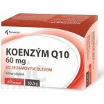 Noventis koenzym Q10 60 mg se sezamovým olejem 60 kapslí – Zbozi.Blesk.cz