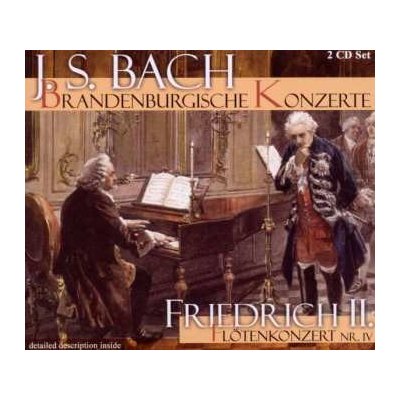 Johann Sebastian Bach - Brandenburgische Konzerte Nr.1-6 CD – Hledejceny.cz