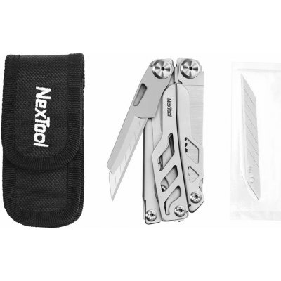NexTool kleště multifunkční FLAGSHIP PRO s výměnnou čepelí STŘÍBRNÉ – Zboží Dáma
