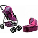 Majlo Toys Alice velký sportovní 3v1 růžový s puntíkama – Zboží Mobilmania