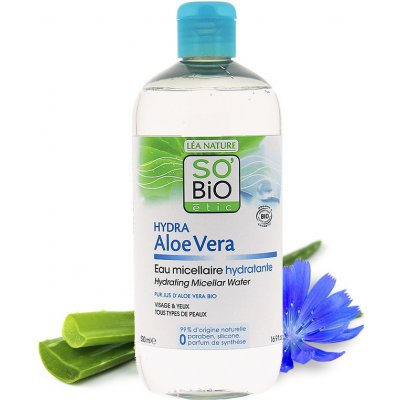 SO´BIO Bio micelární voda čistící aloe vera 500 ml – Hledejceny.cz