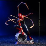 Sběratelská soška Spider-Man – Oblek Iron Spider (20 cm) – Zboží Mobilmania