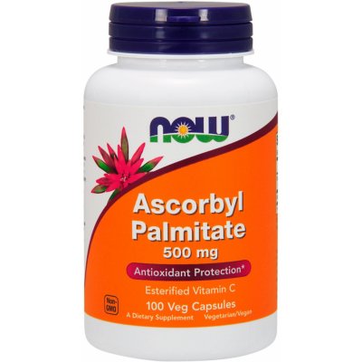Now Foods Ascorbyl Palmitate 500 mg 100 kapslí