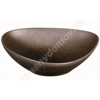 Asa Selection Talíř keramika tm.hědá matná 27x7cm