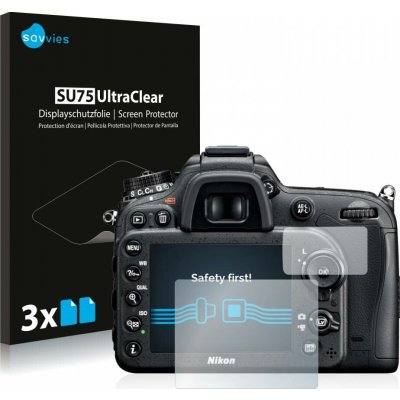 6x SU75 UltraClear Screen Protector Nikon D7100 – Zboží Živě