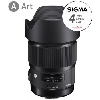 SIGMA 20mm f/1.4 DG HSM ART Nikon