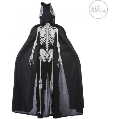 Glowing Skeleton Cape plášť skeleton – Zboží Dáma