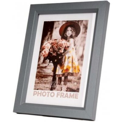 Fotorámeček Bevel 13x18 4 šedý – Zboží Živě