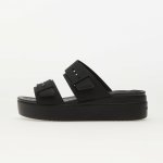 Crocs Brooklyn Buckle Low Wedge black – Zboží Mobilmania