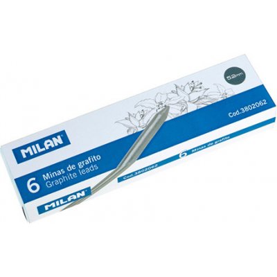 Milan Grafitové tuhy MILAN B / 5.2 mm do versatilky 6 ks 450770 – Zbozi.Blesk.cz