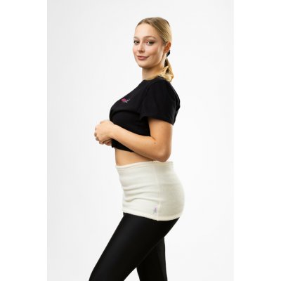 VFstyle Hřejivý ledvinový pás Comfort krémový – Hledejceny.cz