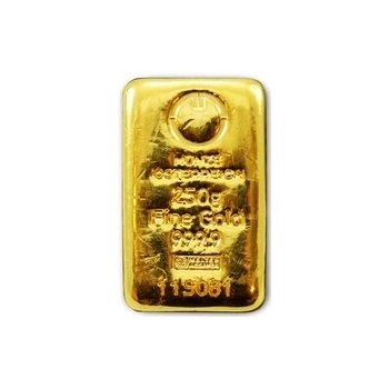 Münze Österreich zlatý slitek 250 g