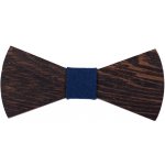 The Bow Bow Ties Dark TBBT-010 s modrou stuhou – Zboží Mobilmania