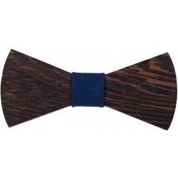 The Bow Bow Ties Dark TBBT-010 s modrou stuhou