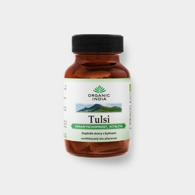 Organic India Tulsi 60 kapslí – Zboží Mobilmania