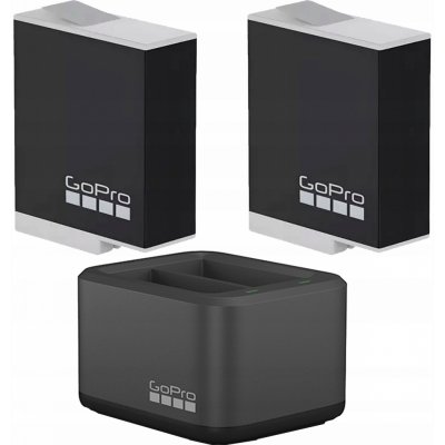 GoPro Dual Battery Charger + Enduro Batteries ADDBD-211-EU – Zboží Živě