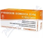 PYRIDOXIN LÉČIVA POR 20MG TBL NOB 20 – Sleviste.cz