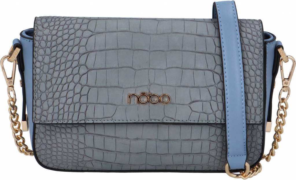 Luxusní dámská společenská crossbody Nelly modrá