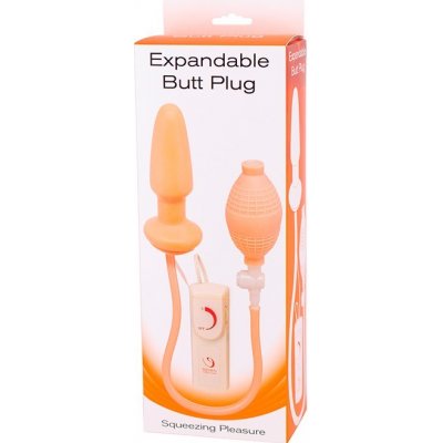 Expandable Butt Plug vibrating Anální kolík s vibrátorem a nafukováním 12 cm – Zboží Mobilmania