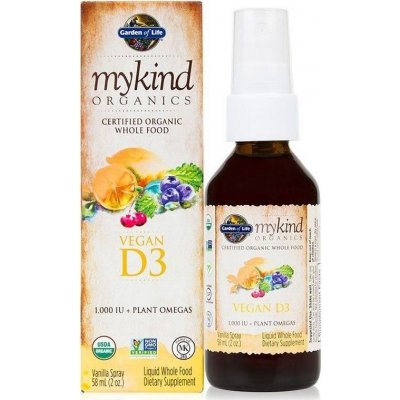 Garden of Life Vitamín D3 sprej 57 ml – Hledejceny.cz