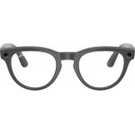 Meta RAY-BAN Meta Headliner Standard Smart Glasses Gen 2 - Shiny Asteroid Grey, Clear to Emerald 0RW40136702CE50 – Zboží Živě
