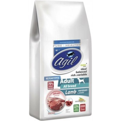Agil Adult Sensitive Lamb & Venison Grain Free 10 kg – Zboží Mobilmania