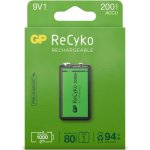 GP ReCyko 9V 200mAh 1ks 1032521021 – Zboží Živě