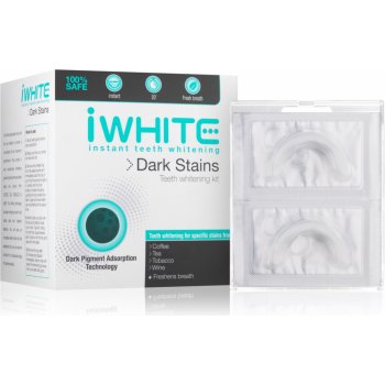 iWhite Dark Stains sada pro bělení zubů 10 x 0,8 g