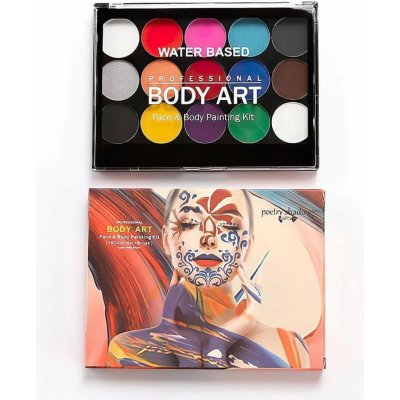 bHome dětská sada barev na obličej a tělo 16 ks – Zboží Dáma