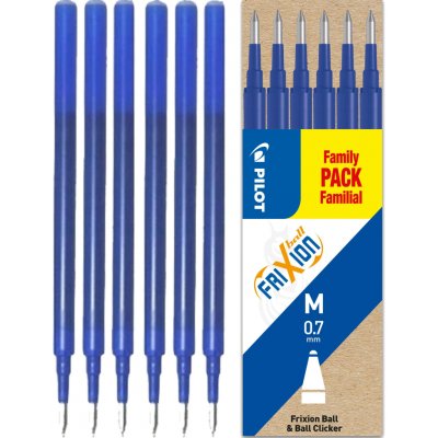 Pilot 2068 FriXion 0,7 mm6x náplň tmavě modrá – Zboží Dáma