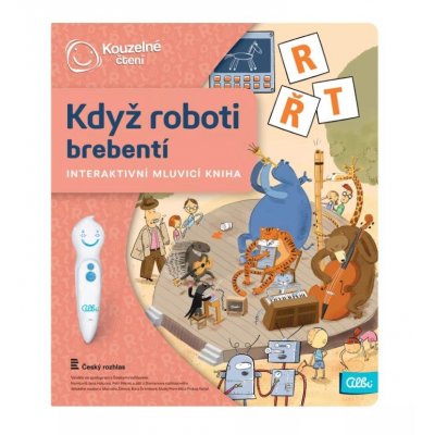 Albi Kouzelné čtení Kniha Když roboti brebentí – Zboží Mobilmania