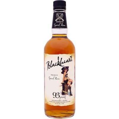 Blackheart Spiced Rum 46,5% 0,75 l (holá láhev)