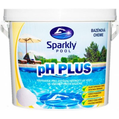 Sparkly POOL pH plus 3 kg – Zboží Dáma