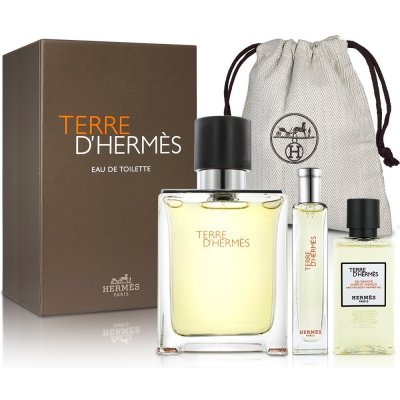 Hermes Terre D´Hermes EDT 100 ml + EDT 15 ml + sprchový gel 40 ml + taška dárková sada – Sleviste.cz