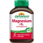 Jamieson Hořčík+vitamín B6 s bisglycinátem 50 tablet – Hledejceny.cz