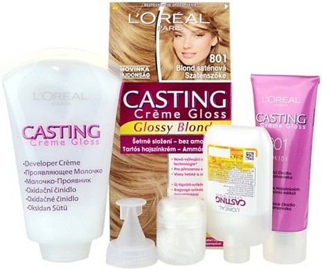 L'Oréal Casting Creme Gloss 801 blond 48 ml od 107 Kč - Heureka.cz