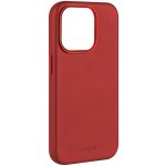 FIXED MagLeather kožené s podporou Magsafe Apple iPhone 15 Plus červené FIXLM-1201-RD – Zboží Mobilmania