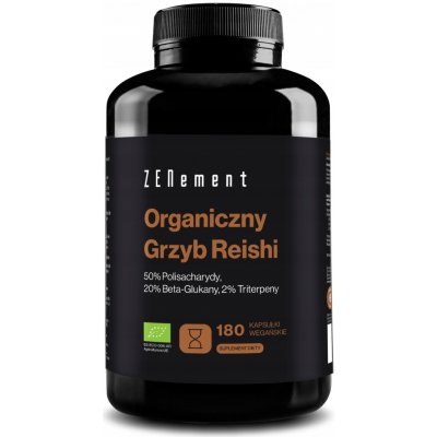 Zenement Organický extrakt z Reishi 50% polysacharidů, 20% beta-glukanů 180 kapslí – Hledejceny.cz