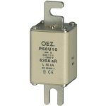 OEZ OEZ:06551 Pojistková vložka pro jištění polovodičů P40U10 125A aR Un 1000 V a.c./600 V d.c., aR - charakteristika pro jištění polovodičů pouze proti zkratu, pro šrouby M10, Cd/Pb free