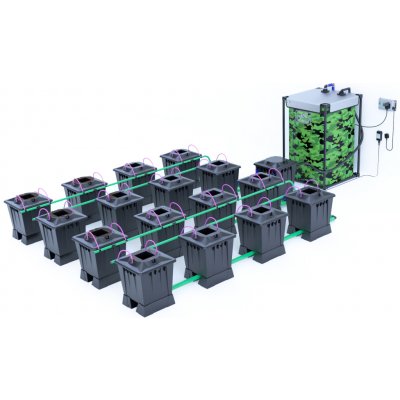 Alien Hydroponics Aero 16Pot Black 15 l – Hledejceny.cz