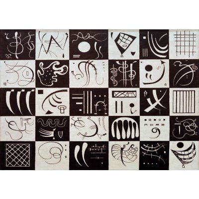 BlueBird Kandinsky Trente 1937 1000 dílků – Zboží Mobilmania