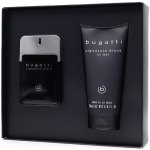 Bugatti Signature Black EDT 100 ml + sprchový gel 200 ml dárková sada – Zboží Dáma